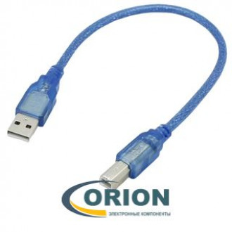 Шнур USB A штекер - USB B штекер 0.3м (v2.0)
