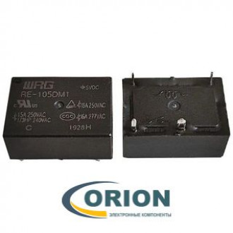 Реле RE-105DM1  5VDC 15A 1С WRG