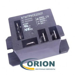 Реле NT90TPNCE220CF 220VAC 40A 1C = TR91F-220VAC-SC-C