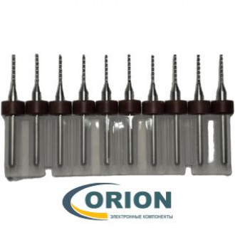 Сверло 1.1мм хвостовик 3.175мм CHINA (твердосплавное)