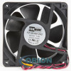 Вентилятор 120х120x38mm DC 12V 2.5A (качения) FANOVER FZ12038B12H2 с гибким отводом 250мм 2 pin