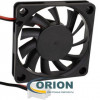 Вентилятор  60х60х10mm DC 24V 0.23A (скольжения) TIDAR RQD6010MS 24VDC с гибким отводом 150мм 2 pin