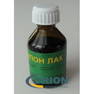 Лак Цапон зелёный 30гр Connector