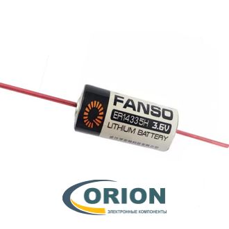 Батарейка ER14335H/P 3.6V 1200mAh Li FANSO аксиальные выводы