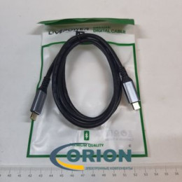 Шнур USB Type-C штекер - USB Type-C штекер 1.0м LIVE-POWER H289 100W/4K 10Gbps