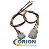 Комплект разъемов M+F 4 pin JST XH2.54-4P с кабелем 200мм SMP 22 AWG