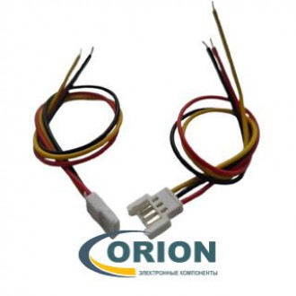Комплект разъемов M+F 3 pin MX2.0 с кабелем 150мм SMP 22 AWG