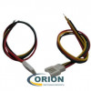 Комплект разъемов M+F 4 pin MX2.0 с кабелем 150мм SMP 22 AWG