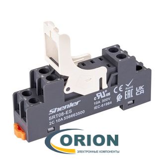 Колодка для реле SRT08-ES/SR20L колодка для DIN рейки Shenler