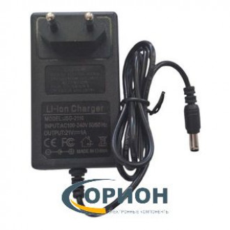 Блок питания 21V/1А (5.5х2.5) JSG-2110