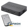 Переходник HDMI Коммутатор активный 3x1 1080p с ПДУ