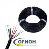 Провод   9-ти жильный AWG24 0.2мм2 луженая медь, многожила OD8.0мм черный