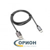 Шнур USB A штекер - USB Type-C штекер 1.0м 3A Rexant нейлон