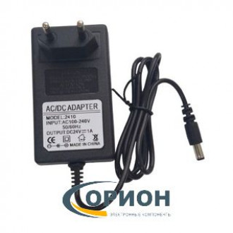 Блок питания 24V/1A (5.5х2.5) 2410