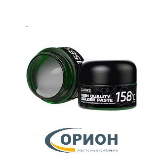 Паяльная паста LW-SP1 LUOWEI 158C (жидкое олово) бессвинцовая для BGA 50гр банка