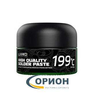 Паяльная паста LW-SP1 LUOWEI 199C (жидкое олово) бессвинцовая для BGA 50гр банка