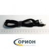 Шнур Lightning для iPhone 1.0м тканевый SH0100-i6 X25 ЧЕРНЫЙ