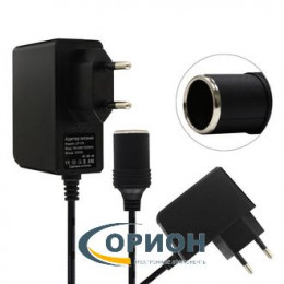 Блок питания 12V/2А (с гнездом прикуривателя) LP-178 кабель 1,3м