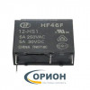 Реле HF46F-12-H1 12VDС 5A 1С HONGFA