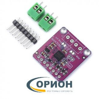 MAX31865 Модуль измерения температуры для высокоточных датчиков PT100/PT1000 SPI (фиолетовый)