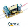 Драйвер светодиодный 110/220VAC  30-120VDC/0.2A 6-24W без корпуса