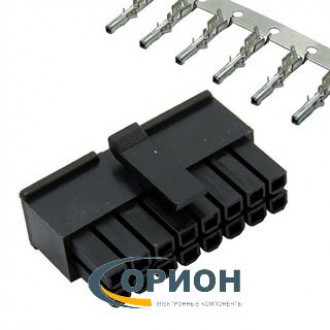 MMF-2x8F + Terminal Розетка 16 контактов на кабель, шаг 3.0мм
