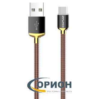 Шнур USB A штекер - USB Type-C штекер 0.3м Fast CL-26 AWEI
