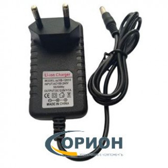 Блок питания 12.6V/1А (5.5х2.1) szYB-12610 с контролем заряда