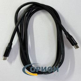 Шнур USB Type-C штекер - USB Type-C штекер 1.5м OD0.4мм PREMIER металл