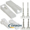 Комплект разъемов 2 pin + Terminal 2YMF 28AWG…22AWG, шаг 2.54мм