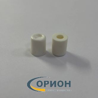 Колпачок (толкатель) на перключатель П2К, ПКн61 круглый белый