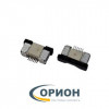 FFC/FPC ZIF-06 Гнездо 6 контакта угловое 0.5мм, крышка выдвигается, нижний контакт, SMD/SMT