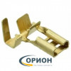 Клемма плоская гнездо 7.7мм угловая 1-2.5мм2 (РП-м 2.5-(6.3))
