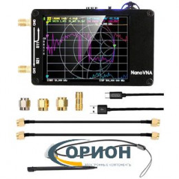Векторный анализатор сетевых антенн 10 кГц-1,5 ГГц MF/HF/VHF/UHF со слотом для SD-карты NanoVNA-H