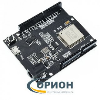 Плата отладочная ESP-32-D1/R32 23PIN Wemos Uno D1 23pin (CH340)