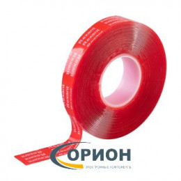 Скотч двухсторонний  12ммх5м VHB акриловая основа прозрачный Rexant