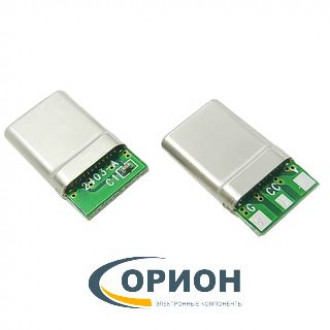 USBA 3.1 С Штекер на кабель USB3.1 TYPE-C 2403-A