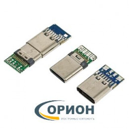 USBA 3.1 С Штекер + розетка на кабель 4 pin