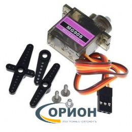 Сервопривод Micro Servo MG90S 180 градусов с кабелем 150мм 3pin