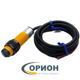 Датчик E3F-DS10P1 DC PNP NO Lср=100мм 300мА 6-36VDC 3 провода