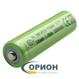 Аккумулятор  500mAh 3.7V IMR14500-500mAh YX