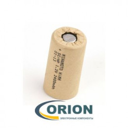 Аккумулятор SC MH-2400SC/HP 1.2V 2400mAh NiMh 23x42мм MINAMOTO