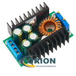 Регулируемый импульсный понижающий стабилизатор напряжения 1.2-35V 10А на XL4016 с регулировкой тока
