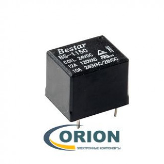 Реле BS-115C-12A 12VDC 10A 1C BESTAR