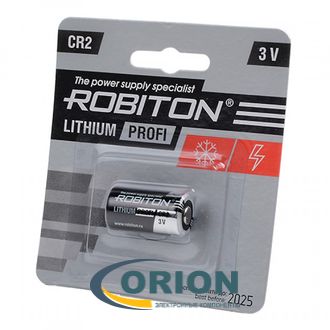 Батарейка CR2 3V Robiton 15.6х2.7мм