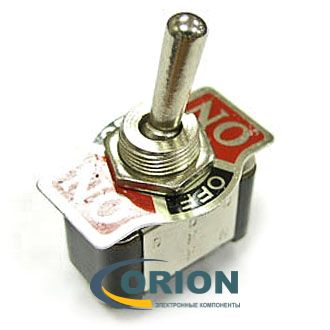 Тумблер KN3(A)-103(A) ON-OFF-ON 250VAC 15A