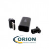 USB micro Штекер на кабель с корпусом 5pin (черный)