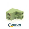 Клеммник разрывной 2 контакта XY2500F-A-02P (2EDGK-02P) 5mm