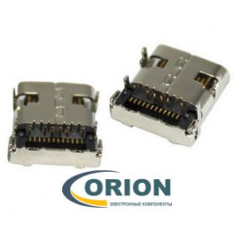 USBA 3.1 С Розетка на плату 24pin SMT