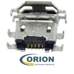 USB micro Розетка на плату 5pin 0.8 DIP Motorolla